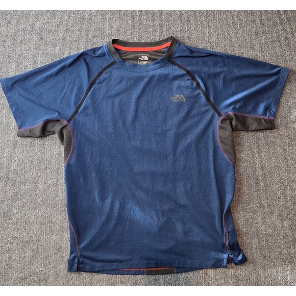 The North Face Other - The North Face Mens Performance T-Shirt Blue Gray Mesh Active Tee